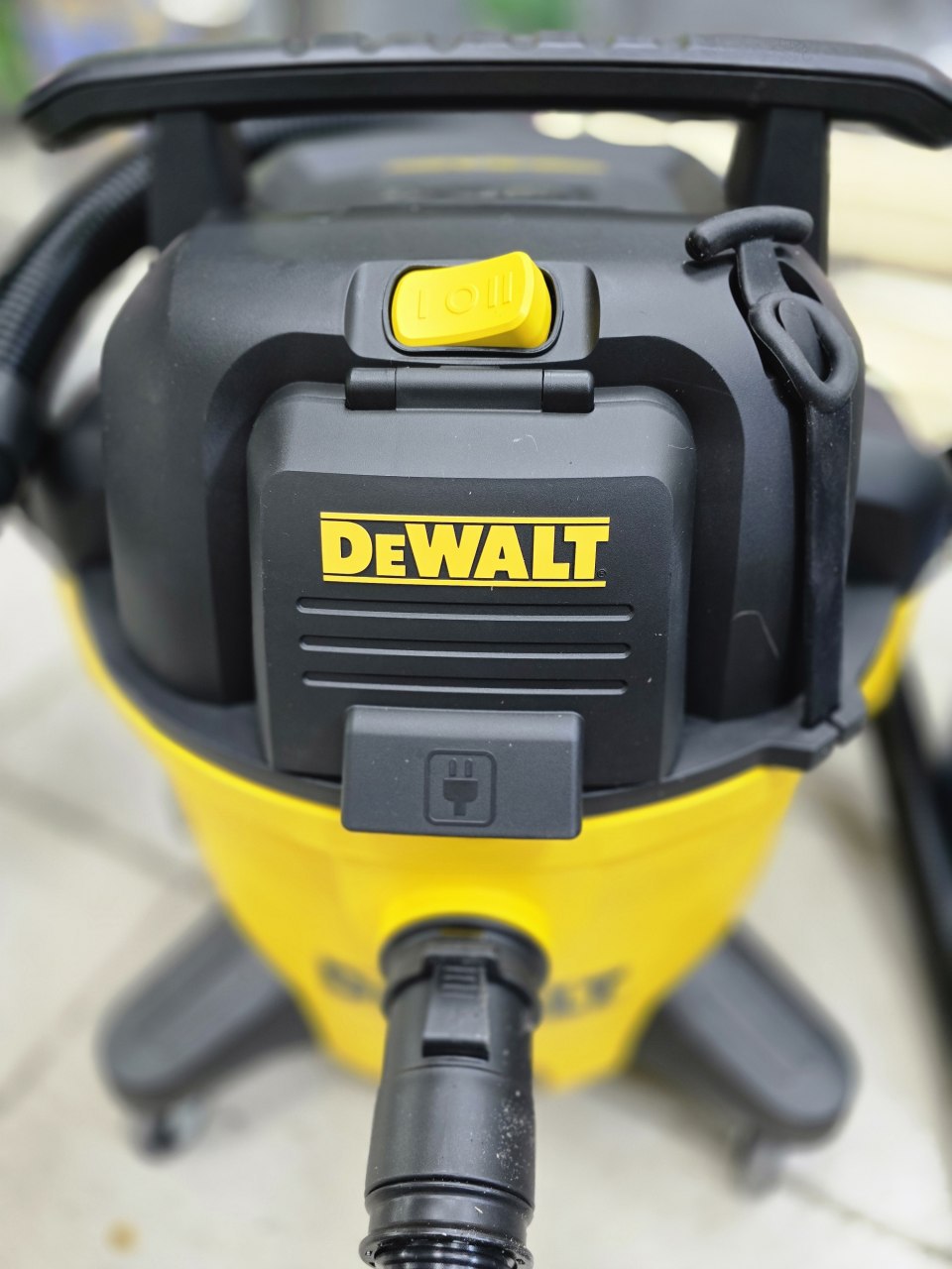 строительный пылесос DeWalt