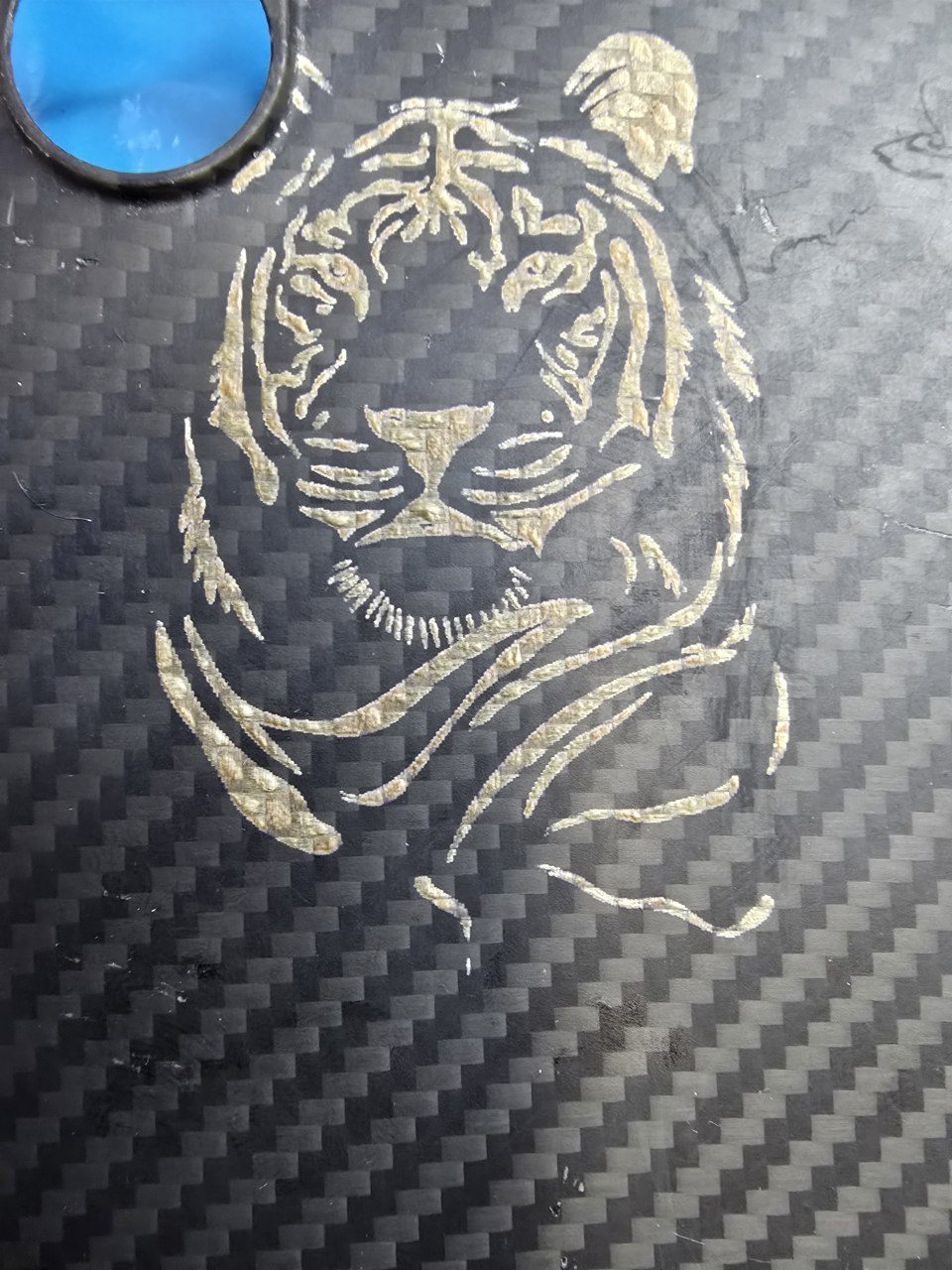 результат лазерной гравировки