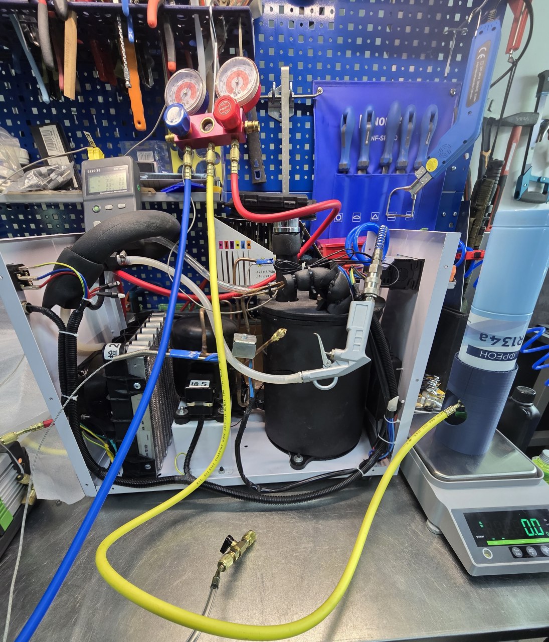 заправка фреоном